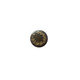 17mm Antique Bronze One Star with Leaves Buttons - (Pack of 8)